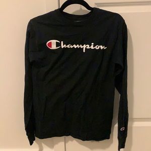 Champion Logo Longsleeve